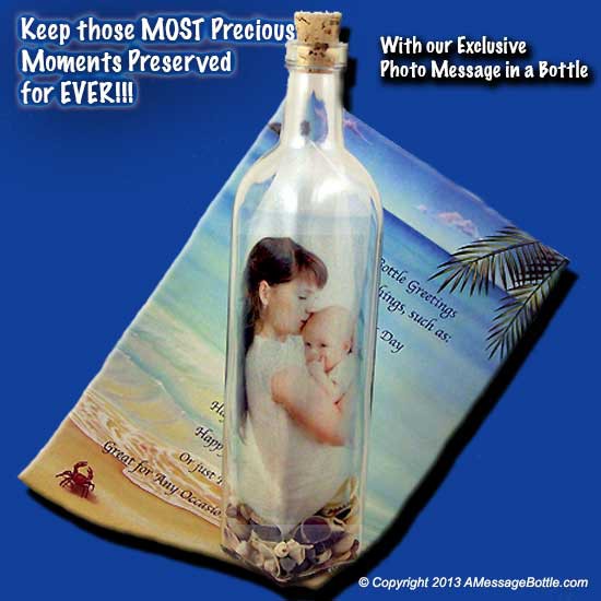 Keepsake Anniversary Wedding Birthday Personalised message in a bottle Gift 
